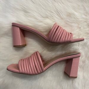 Pink Cushionaire Memory Foam Heels
